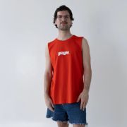 Unisex APM Poser Heatwave Red Tank