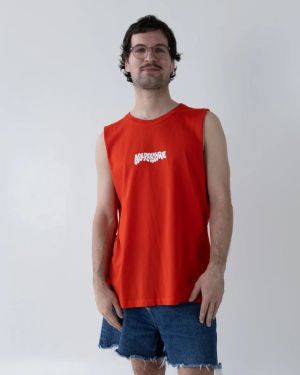Unisex APM Poser Heatwave Red Tank