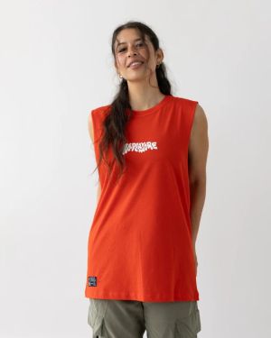 Unisex APM Poser Heatwave Red Tank