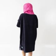 Unisex Fried Waves Blue Poncho