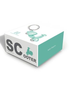 META[L]MORPHOSE – SCOOTER TURQUOISE KEYRING