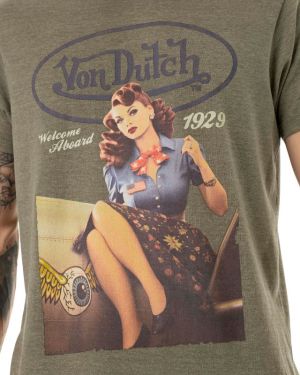 VON DUTCH Ανδρικό TEE JERSEY CHINE REGULAR PRINT