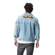 VON DUTCH DENIM ΜΠΟΥΦΑΝ VESTE DENIMAVEC PATCHES – DENIM
