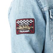 VON DUTCH DENIM ΜΠΟΥΦΑΝ VESTE DENIMAVEC PATCHES – DENIM