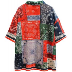 Mwm Bandana Short Sleeve Πουκάμισο Κοντομάνικο