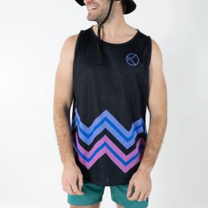 Unisex Electric Pulse Wave Mesh Jersey