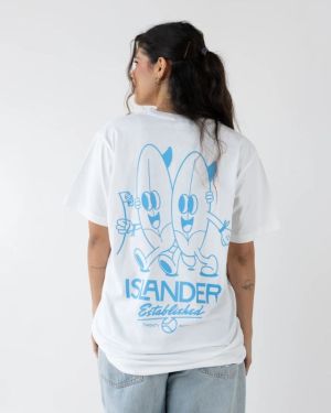 Unisex Islander Love Off-White Tee
