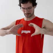 Unisex APM Poser Heatwave Red Tank