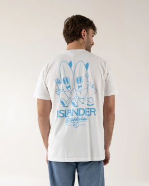 Unisex Islander Love Off-White Tee