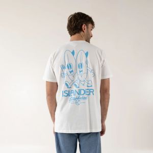 Unisex Islander Love Off-White Tee