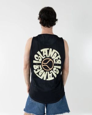 Unisex Nuovo Islander Midnight Black Mesh Jersey