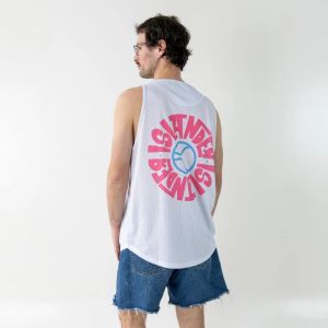 Unisex Nuovo Islander White Mesh Jersey