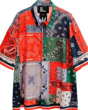 Mwm Bandana Short Sleeve Πουκάμισο Κοντομάνικο