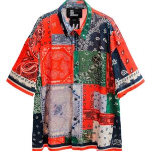 Mwm Bandana Short Sleeve Πουκάμισο Κοντομάνικο