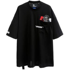 Mod Wave Movement T-shirt Black