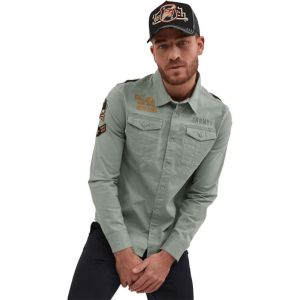 Von Dutch Men’s Shirt Military Look Green