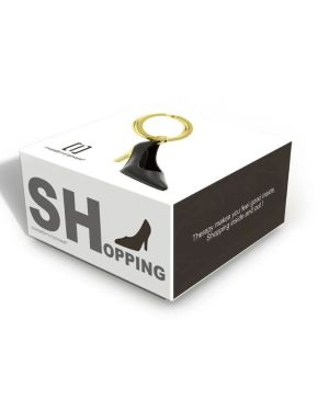 META[L]MORPHOSE – HIGH HEELS BLACK/GOLD KEYHOLDER