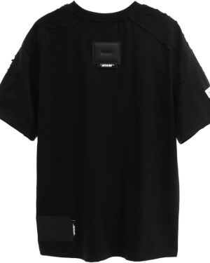 MWM Unisex Textured T-Shirt Black