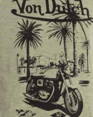 VON DUTCH T-Shirt ΧΑΚΙ