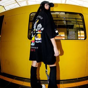 Mod Wave Movement T-shirt Black