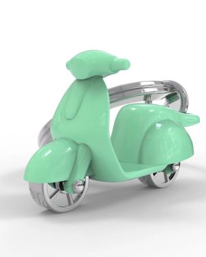 META[L]MORPHOSE – SCOOTER TURQUOISE KEYRING