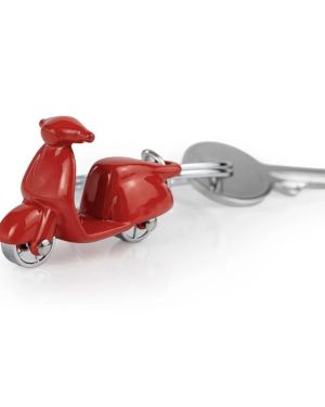 META[L]MORPHOSE – SCOOTER RED KEYCHAIN