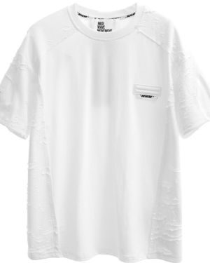 MWM Unisex Textured T-Shirt White