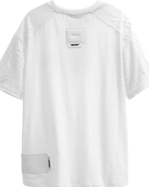 MWM Unisex Textured T-Shirt White