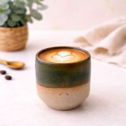 Saλty Kiss Χειροποίητη κούπα mug 300ml Πράσινο