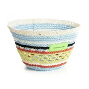 MOD WAVE MOVEMENT Καπέλα MWM Wicker Striped Bucket Hat – GREEN