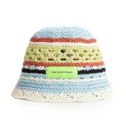 MOD WAVE MOVEMENT Καπέλα MWM Wicker Striped Bucket Hat – GREEN