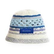 MOD WAVE MOVEMENT Καπέλο MWM Wicker Striped Bucket Hat – BLUE