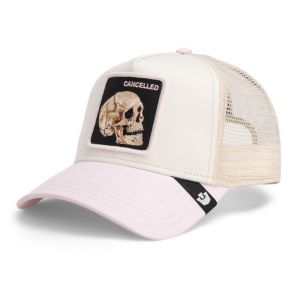 Καπέλο Jockey Cancelled Skull Κρανίο Ιβουάρ Goorin Bros