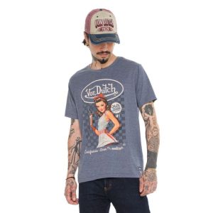 VON DUTCH T-SHIRT CREAM