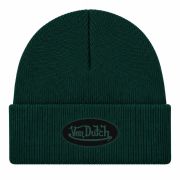 Von Dutch Originals Beanie Long Flap Embroidered VD Patch Petrol